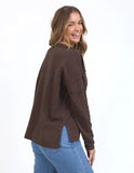 Foxwood - Jayne Throw On - Coffee Bean