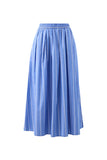 Ceres Life - Florence Maxi Skirt - Oxford Blue White Stripe