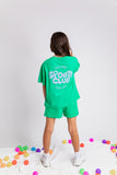 Eve Girl - Sports Club Fleece Shorts - Green