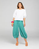 Boom Shankar - Guru Pants - Green Seersucker