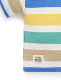 Purebaby - Striped Relaxed Tee - Mexican Stripe