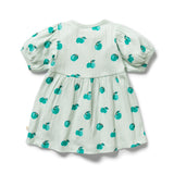 Wilson & Frenchy - Apple Papple Organic Crinkle Button Dress