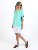 Foxwood - Allison Tee - Neon Mint
