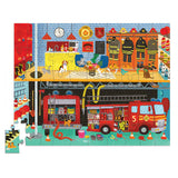 Crocodile Creek - Fire House Flat House Jigsaw Puzzle - 50 Pc
