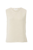 Ceres Life - Mesh Knit Tank - Ecru