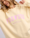 Foxwood - Interval Crew - Lemon / Pink