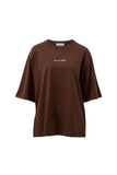 Ceres Life - Luna Relaxed Tee - Chocolate/Ceres Script