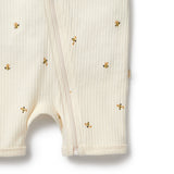 Wilson & Frenchy Bee Mine Organic Boyleg Zipsuit