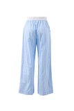 Ceres Life - The Lounge Pant - Blue Faint Check