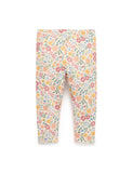 Purebaby - Thick Leggings With Pockets - Wild Flower