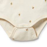 Wilson & Frenchy - Bee Mine Organic Henley Bodysuit