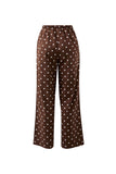 Ceres Life - Resort Pant - Chocolate Polka Dot