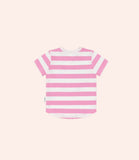 Huxbaby - Furry Huxbear Magenta Stripe Tee