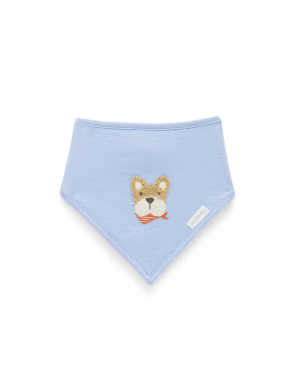 Purebaby - Doggy Bandana Bib - Surf