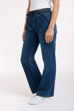 Italian Star - Hugo Straight Leg Jogger - Dark Denim