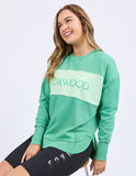 Foxwood - Simplified Tonal Crew - Green