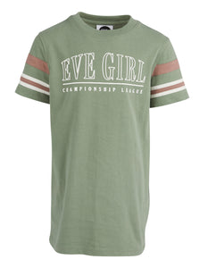 Eve Girl - Savannah Relaxed Tee Dress - Khaki