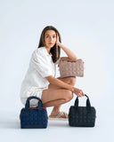 Elms + King - Hartley Doctors Bag - Quilted French Navy
