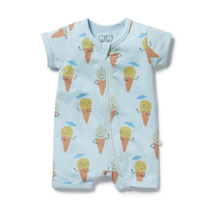 Wilson & Frenchy - Frosty Fruits Organic Boyleg Zipsuit