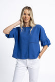 Humidity - Millie Top - Royal Blue