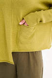 Tirelli - Roll Hem Pocket Knit - Deep Citrus