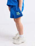 Eve Girl - Sports Club Fleece Shorts - Cobalt
