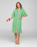 Boom Shankar - Maui Shirt Dress - Capri Peach
