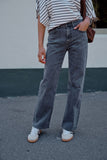 Ceres Life - Sydney Straight Leg Jean - Washed Black