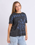 Foxwood - Botanical Garden Tee - Washed Black