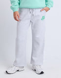 Eve Girl - Sports Club Flare Trackpants - Snow