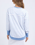 Foxwood - Simplified Crew - Blue Stripe