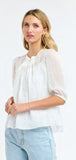 365 Days - Ariel Pintuck Top - White