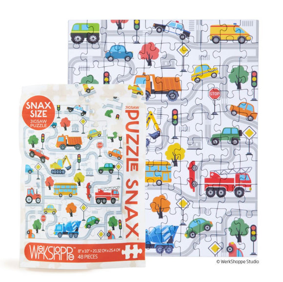 Werkshoppe - Snax 48 Piece Jigsaw Puzzle - Trucks & Transportation