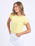 Foxwood - Signature Tee - Lemon