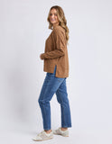 Foxwood - Jayne Throw On - Toasted Coconut