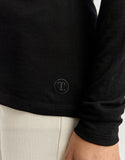 Toorallie - Merino Crew Tee - Black