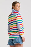 EST - Rugby Cotton Sweatshirt - Multi Stripe