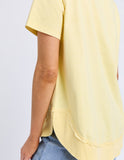 Foxwood - Farrah Short Sleeve Tee - Lemon