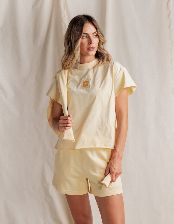 Foxwood - Stamp Tee - Lemon