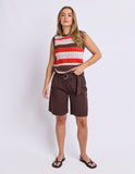 Foxwood - Haven Stripe Knit Top - Grenadine Stripe