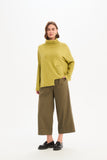Tirelli - Roll Hem Pocket Knit - Deep Citrus