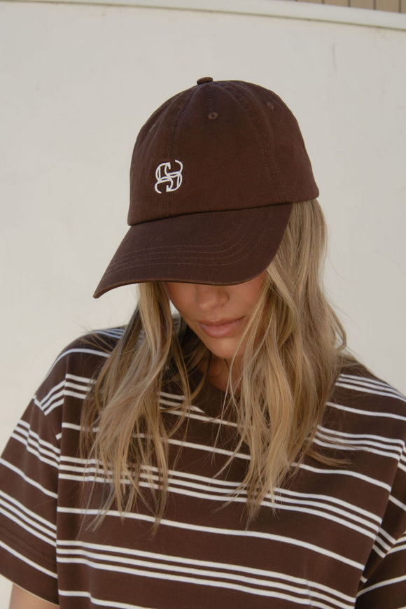 Ceres Life - Ceres Monogram Cap - Winter Choc