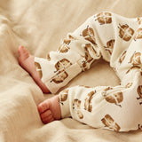 Wilson & Frenchy - Hot Cross Buns Organic Zipsuit With Feet