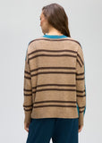 LD & Co - Groove Stripe Crew - Teal