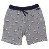 Korango - Cotton PJ’s Trucks & Diggers Print - Navy