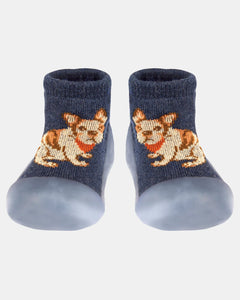 Toshi - Hybrid Walking Socks - Frenchie