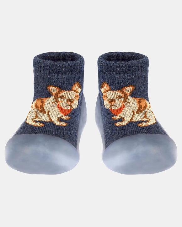 Toshi - Hybrid Walking Socks - Frenchie