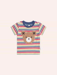 Huxbaby - Furry Huxbear Vintage Stripe Tee