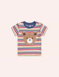 Huxbaby - Furry Huxbear Vintage Stripe Tee