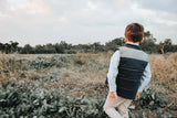 Love Henry - Cooper Puffer Vest - Navy Corduroy